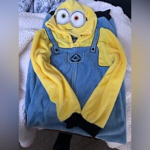 Kids Yellow and Blue Minion Onesie
